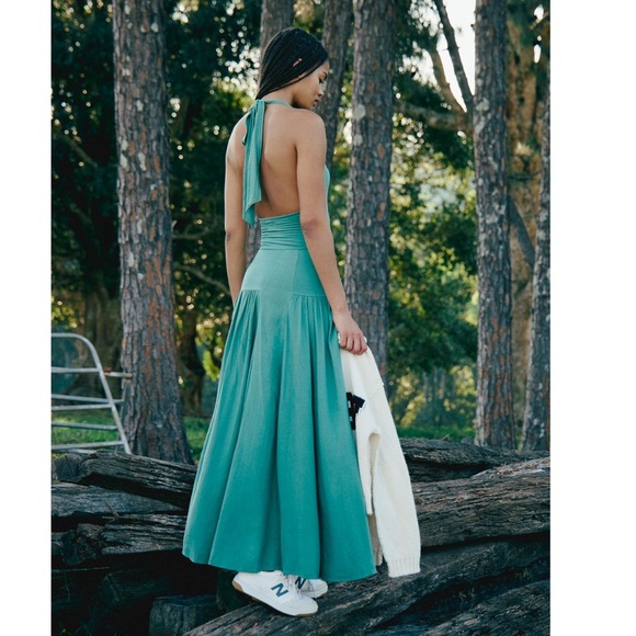 NWT Free People Sasha Convertible Maxi Dress - Picture 3 of 5